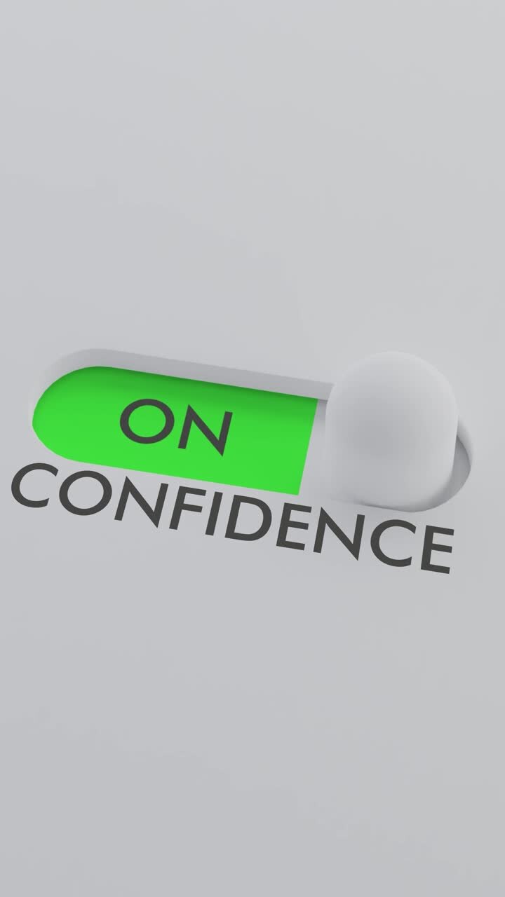 Switching on the CONFIDENCE switch Vertical Video