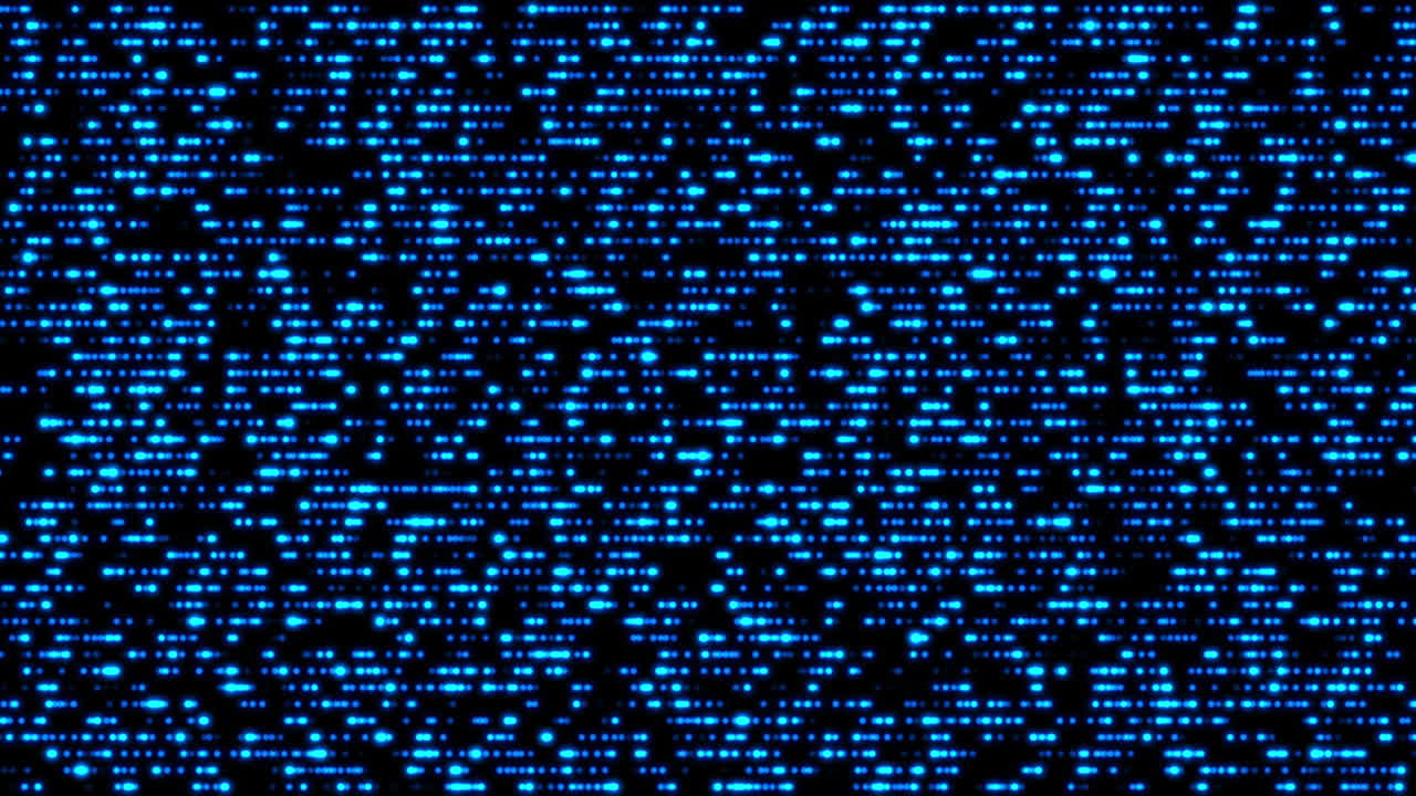 Abstract Blue Dot Pattern