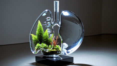glass lungs terrarium