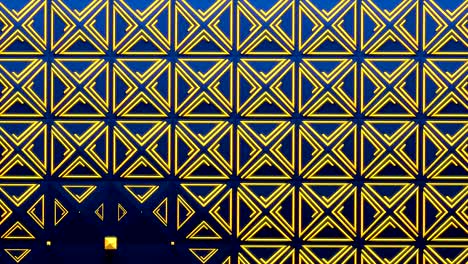 patrón animado geométrico abstracto