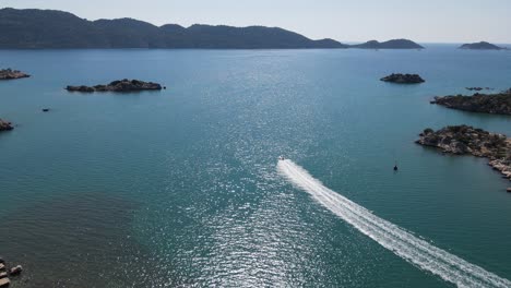 boat sailing sea