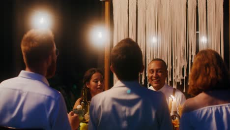 recepción de bodas al aire libre