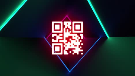 Animation-of-flickering-white-QR-code-