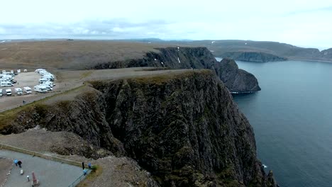 north cape (nordkapp) in northern norway.