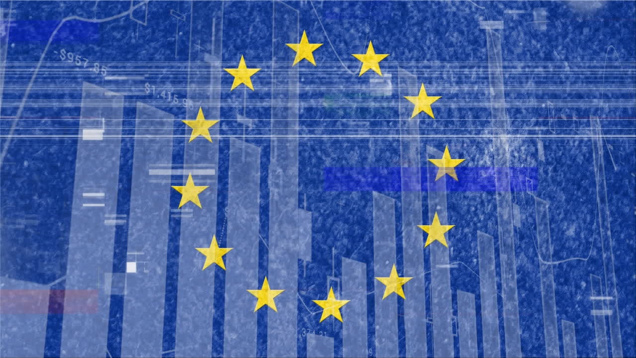 eu  ⁇ 발 위의 데이터 처리의 애니메이션