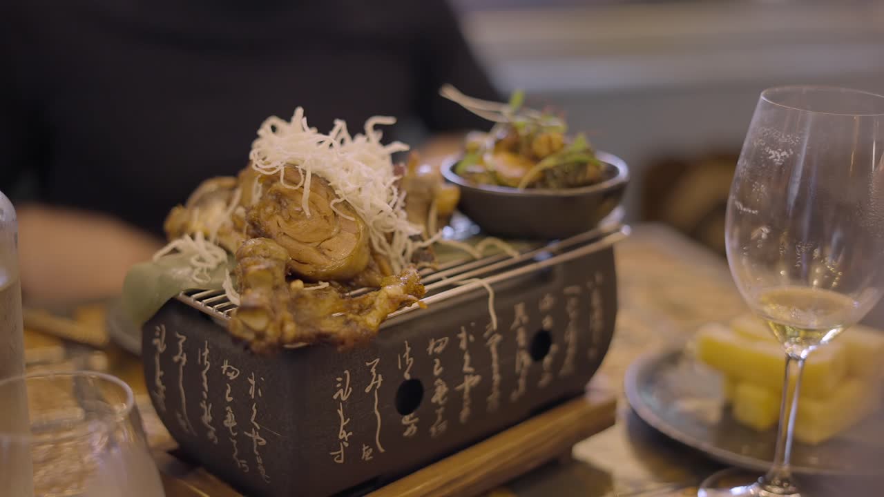 Grilled Chicken and Vegetable Dish