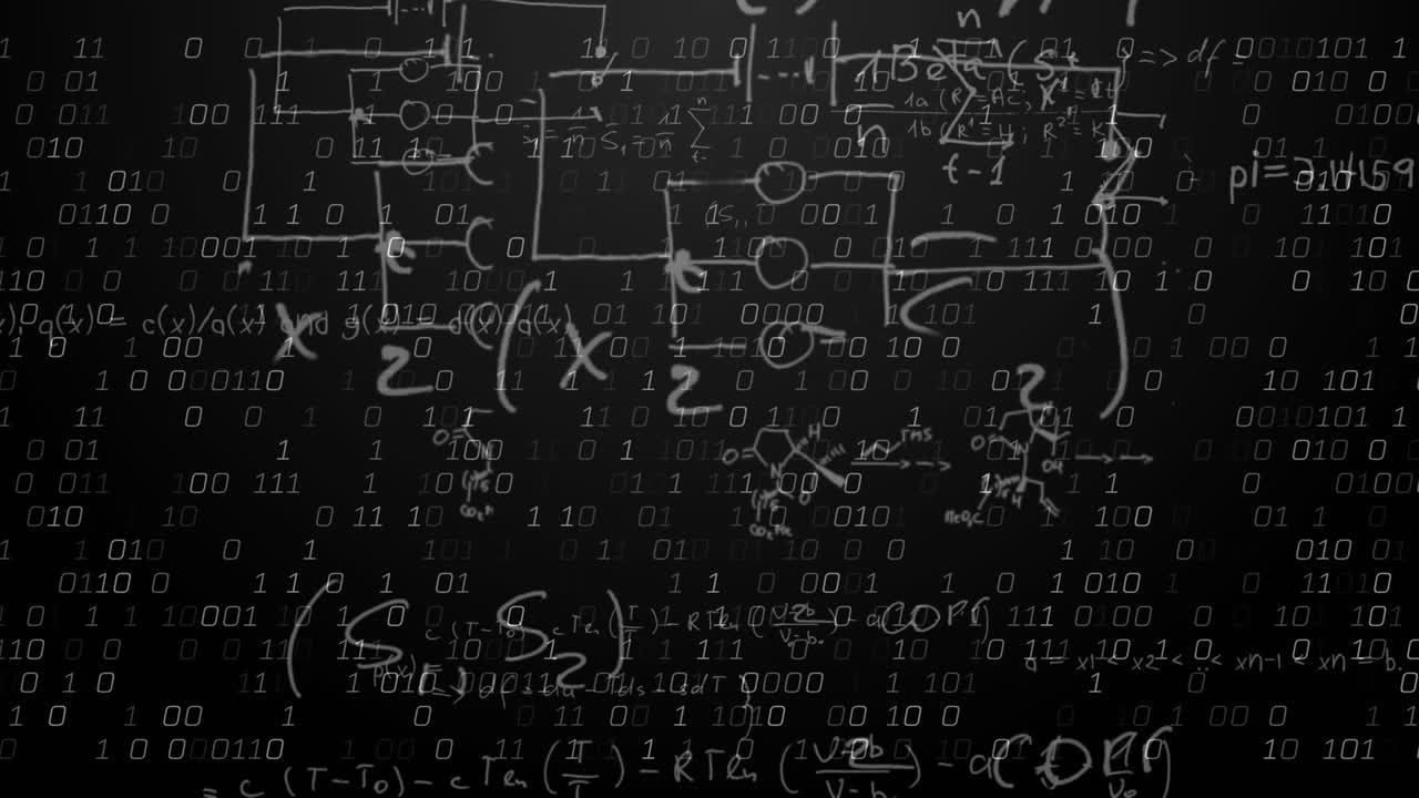 animación de ecuaciones matemáticas y procesamiento de datos
