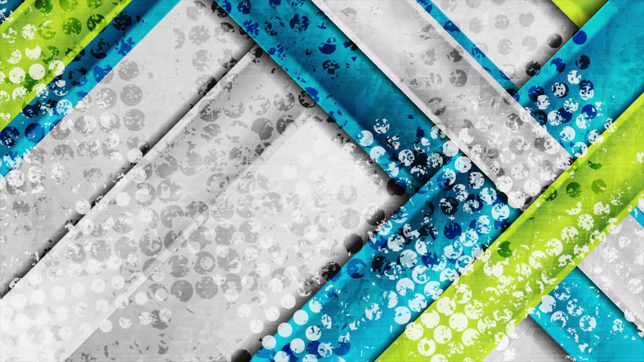 grunge tech geométrico de fondo de movimiento abstracto