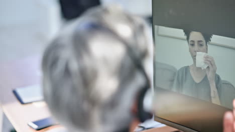 doctor, video call and woman patient on computer