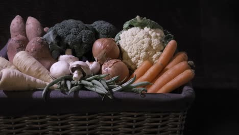 fresh seasonal vegetables