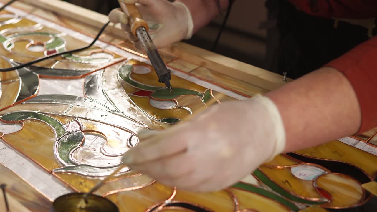 restauración de vidrieras