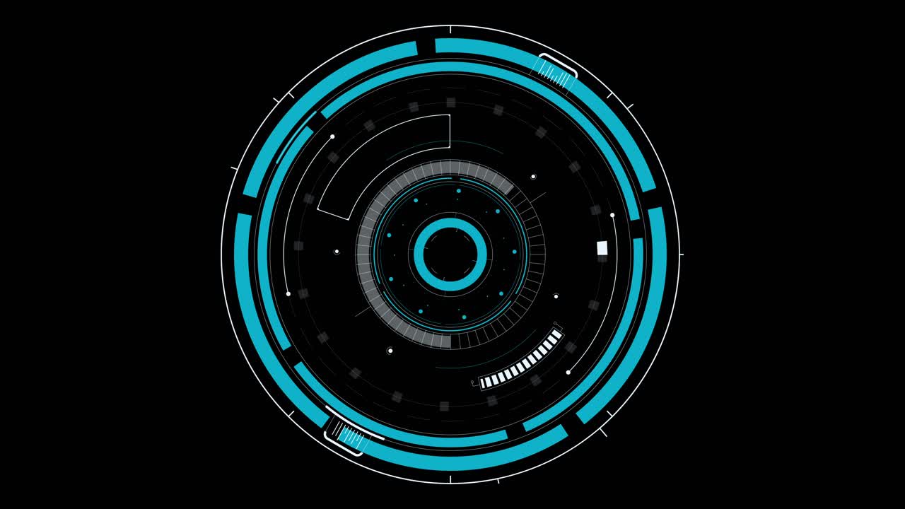Hud circles rotating