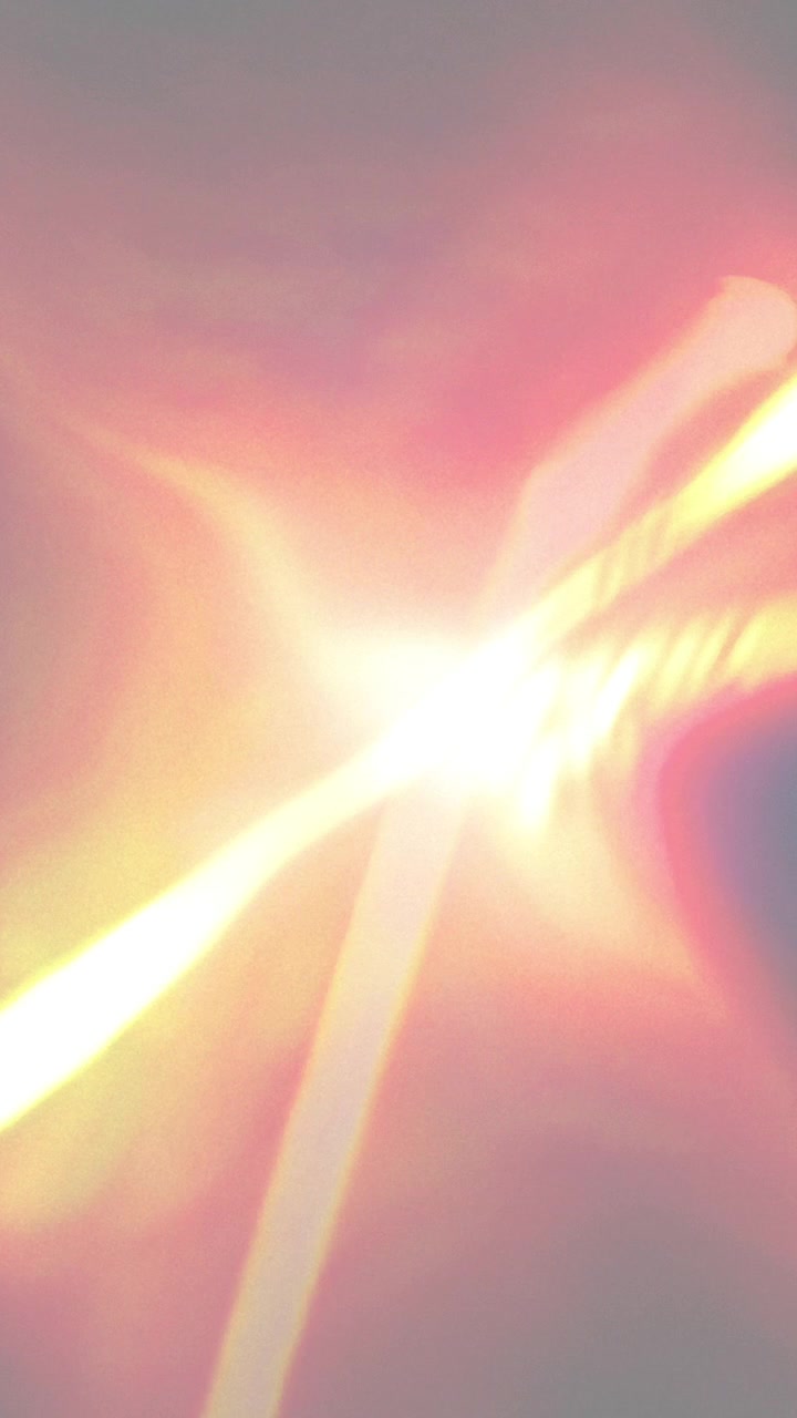 Transizione di bagliore di luce astratto con toni caldi e luminosi