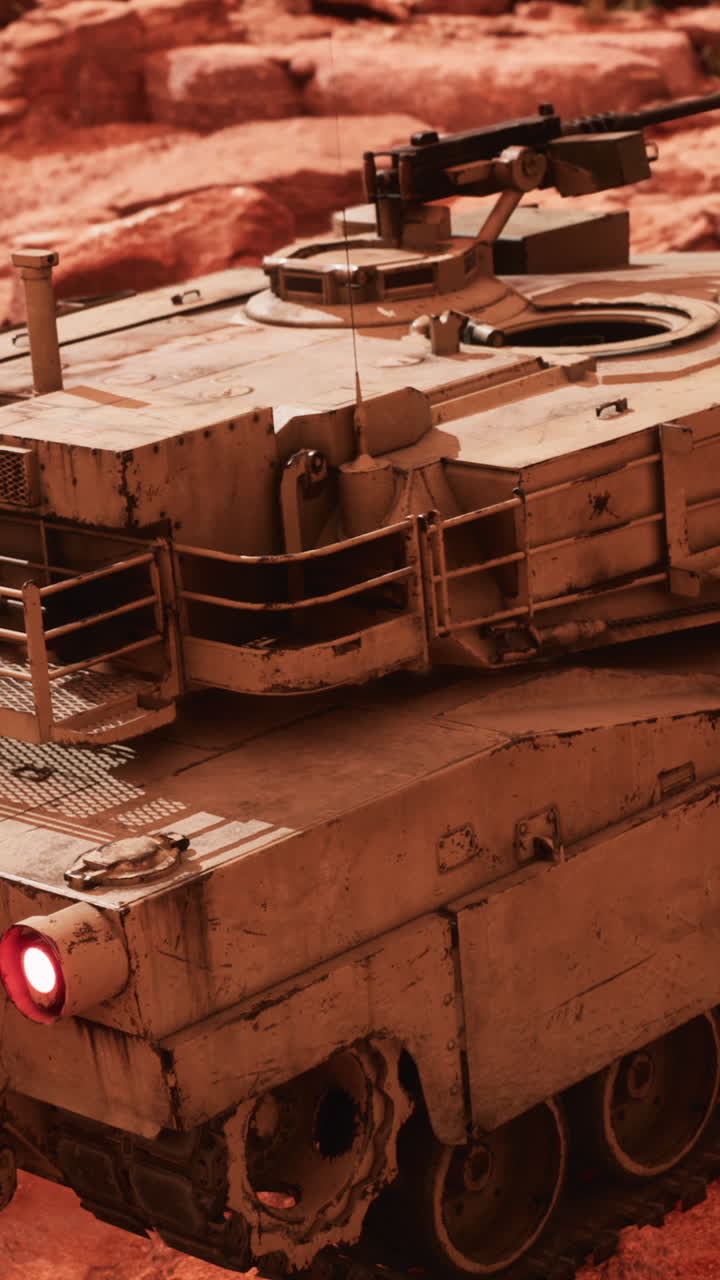 Carro Armato nel Deserto
