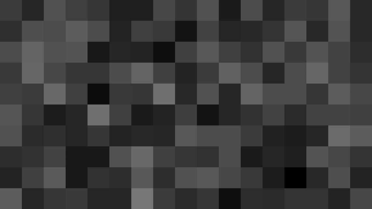 Abstract animation black and white square mosaic motion movement background