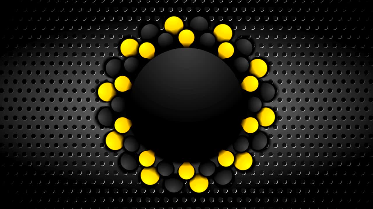 fondo animado corporativo de contraste naranja y negro