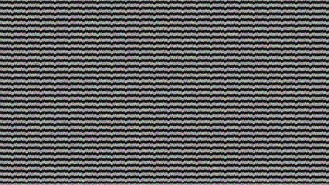 static noise on a tv screen