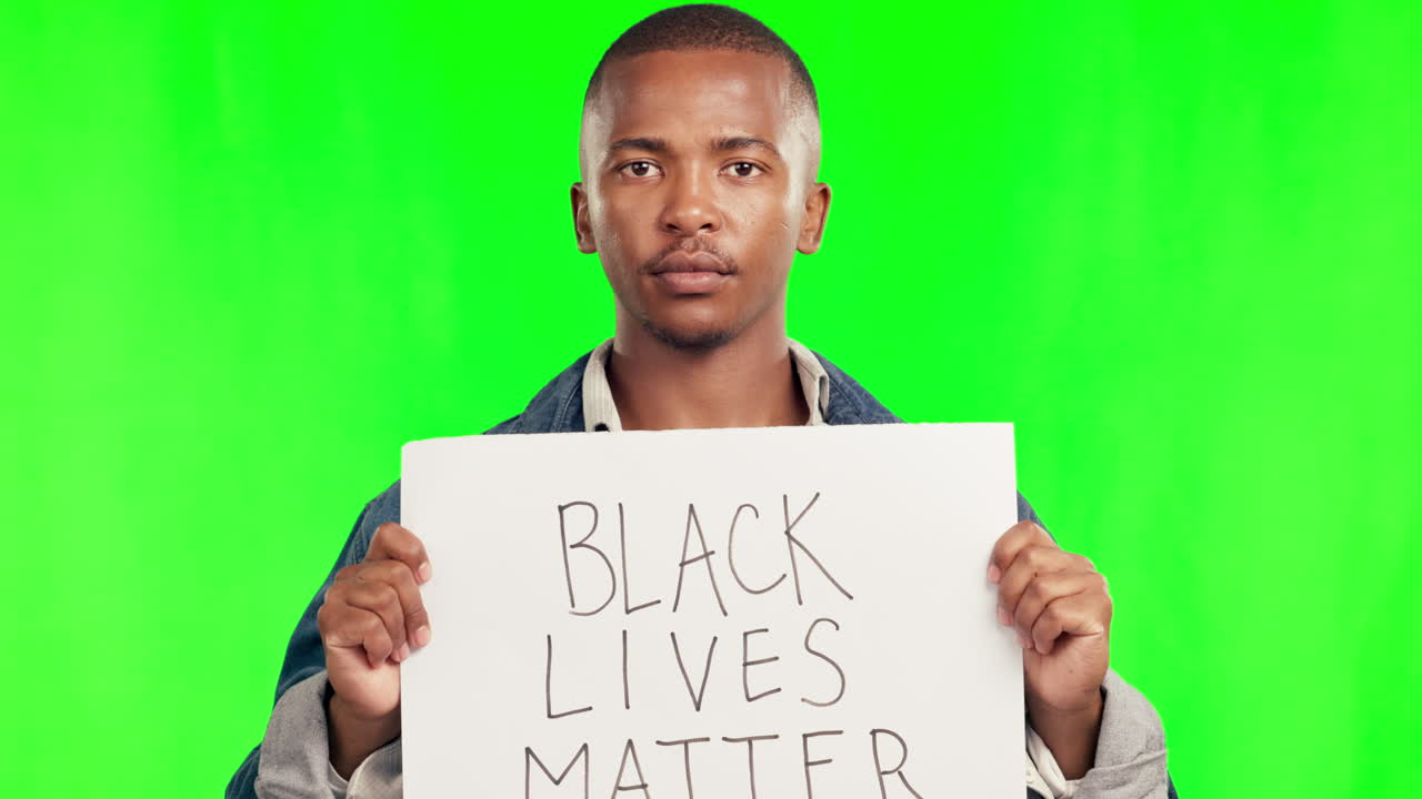 아프리카인, 시위 포스터