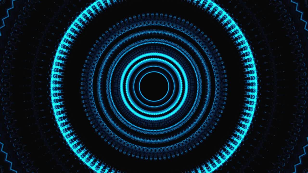 un vuelo a través de un túnel de datos digitales. esta animación se puede utilizar para visuales, vj, presentaciones de luz o como fondo de movimiento. alpha matte. video 4k