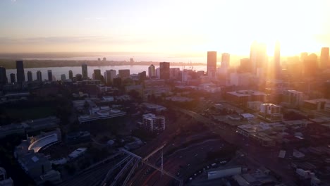 perth sunset drone 4 by taylor brant film