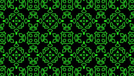 rayas abstractas efecto caleidoscopio. ondas líquidas verdes fondo de movimiento abstracto corporativo. bucle sin costuras. formas de movimiento contorno borde. rayas de onda. animación de video vj, 4k