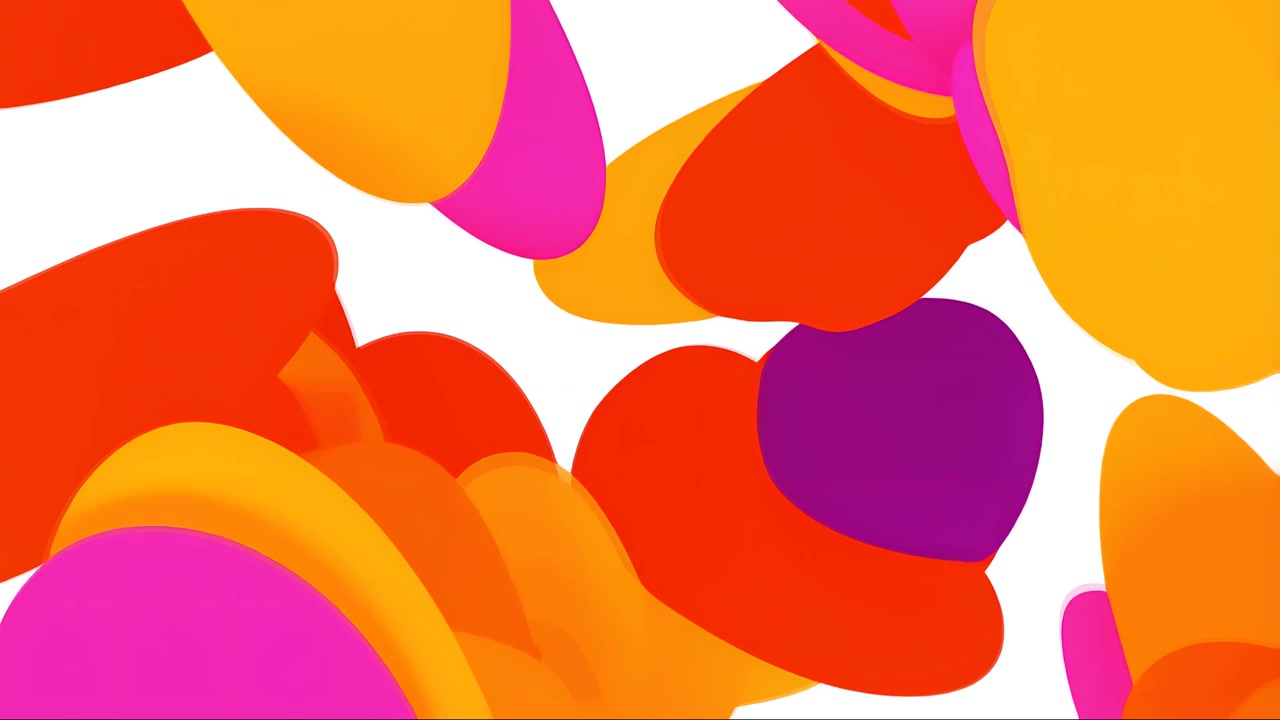 Sfondo Animato Astratto e Colorato 4K