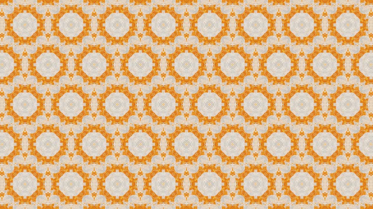 Virtual kaleidoscope sequence patterns, infinity or seamless loop.