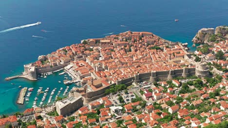 aerial view of dubrovnik, croatia