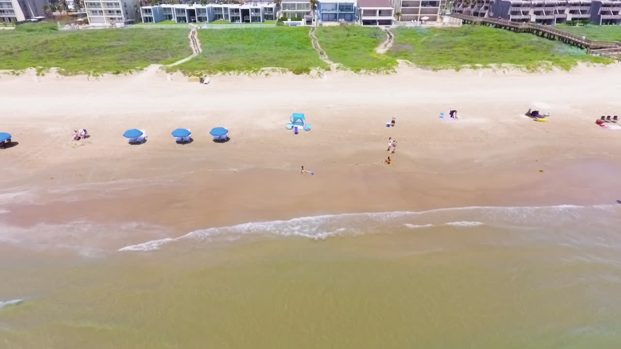 사우스 파 드레 아일랜드, 텍사스의 공중