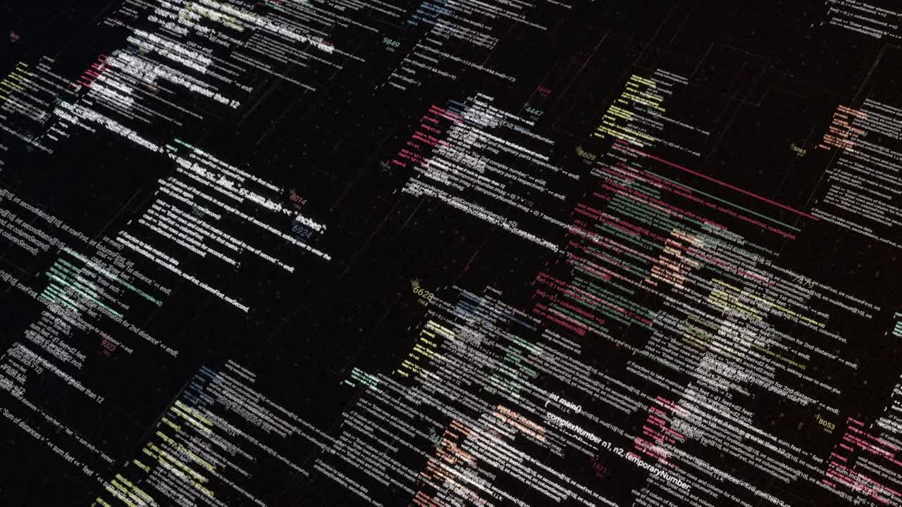 Abstract Computer Code Background