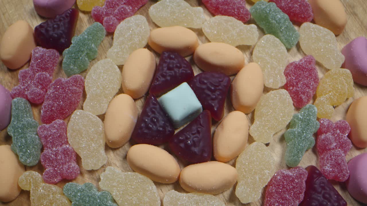 달하고 맛있는 설탕 사탕