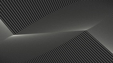 Faszinierendes-Schwarz-weißes-Zickzackmuster-Mit-Dynamischen-Linien