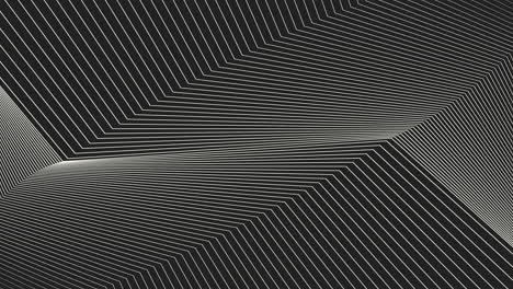 captivating black and white zigzag pattern with dynamic lines