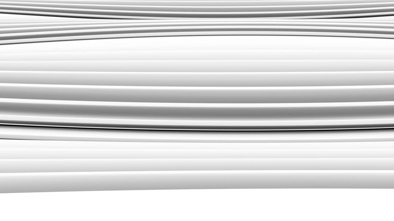 -animación de onda blanca 3d -1080p