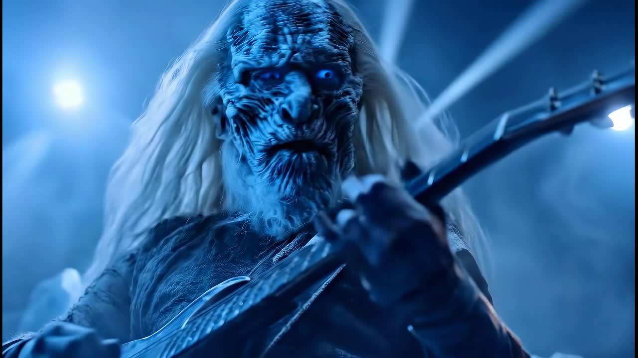Night King Playing Guitar