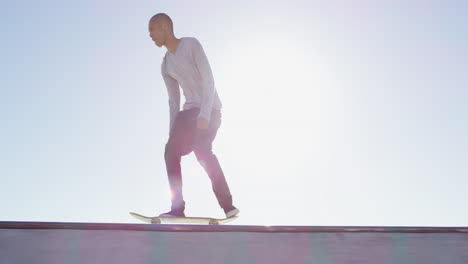 toma todas las oportunidades que puedas para patinar.