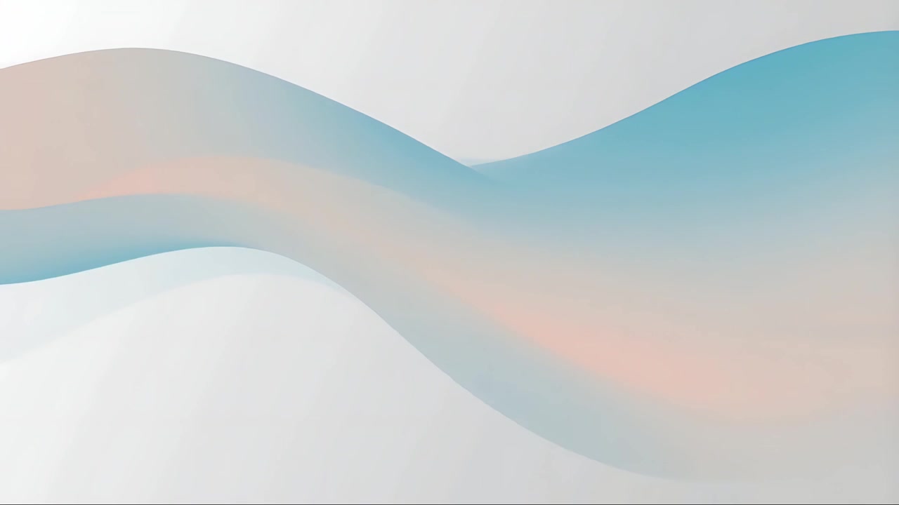 Minimal Abstract Wave Motion Background 4K
