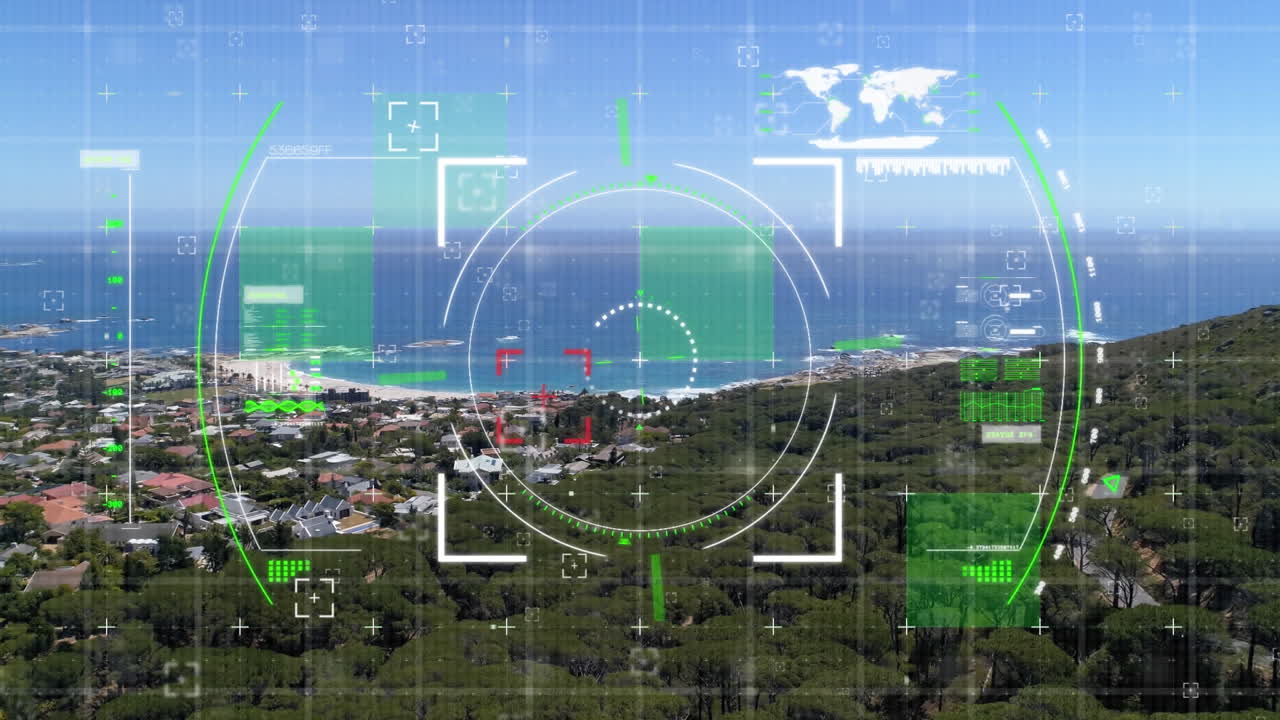 디지털 뷰파인더와 도시의 전망