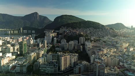 aerial cityscape of rio de janeiro