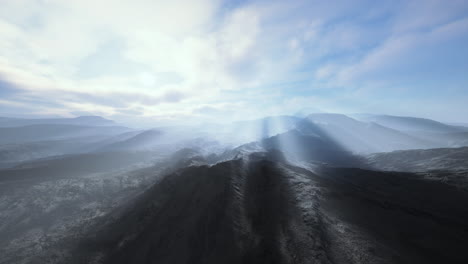 Alpine-chains-shrouded-in-the-morning-fog