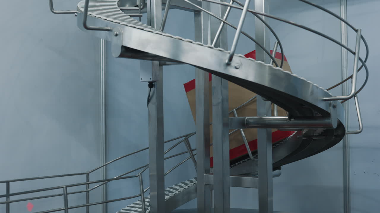 Spiral Conveyor System for Packaging