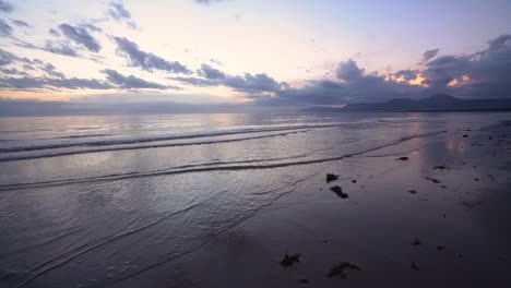 A-beautiful-sunrise-on-Four-Mile-Beach-in-Port-Douglas,-Australia