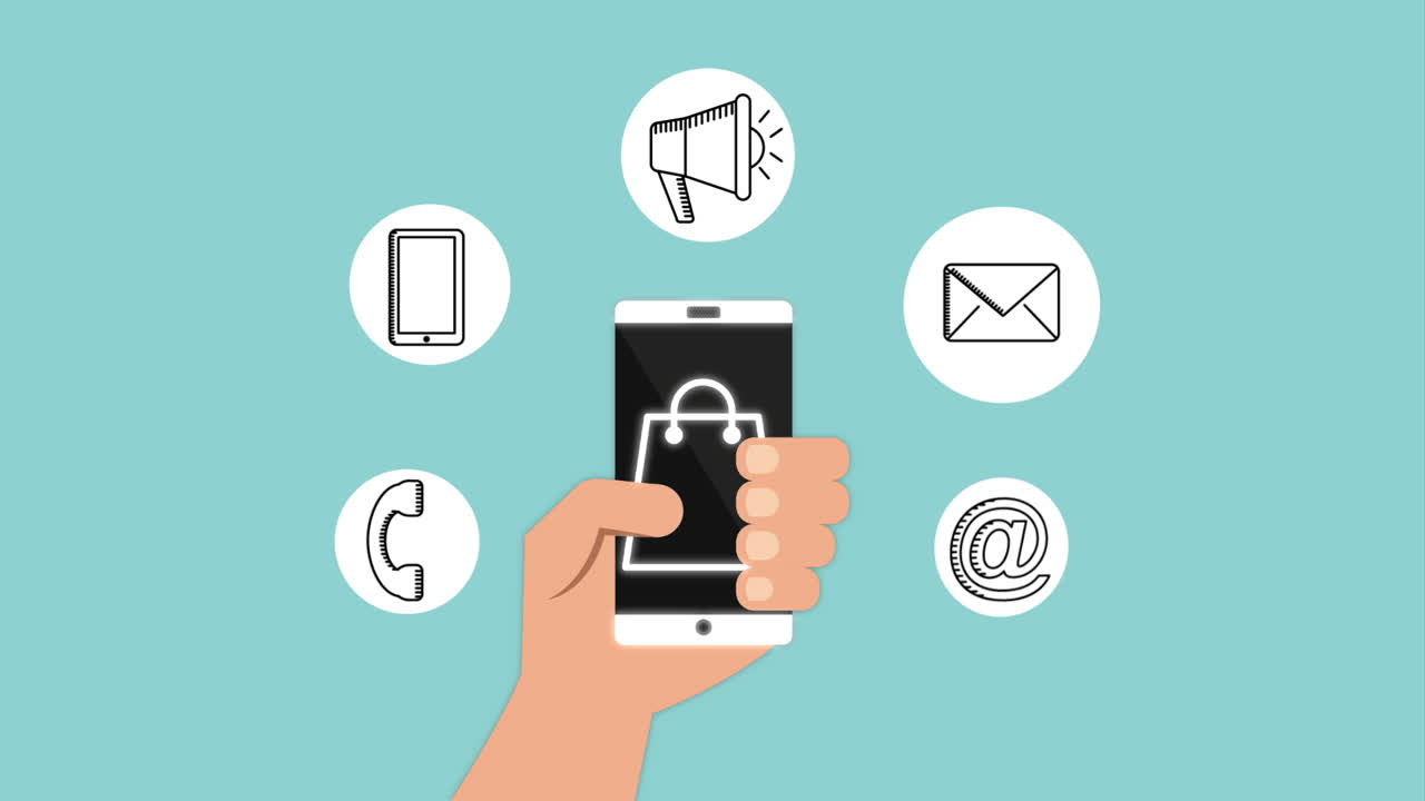 дизайн электронной коммерции, видео анимация