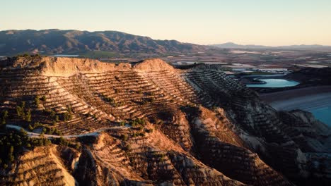 the gebas ravines are a protected landscape in the region of murcia, spain