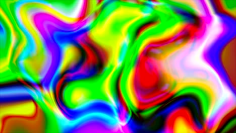 el fondo psicodélico abstracto. renderizado en 3d