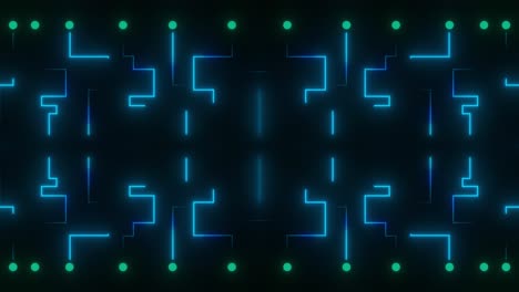 neon circuit pattern background