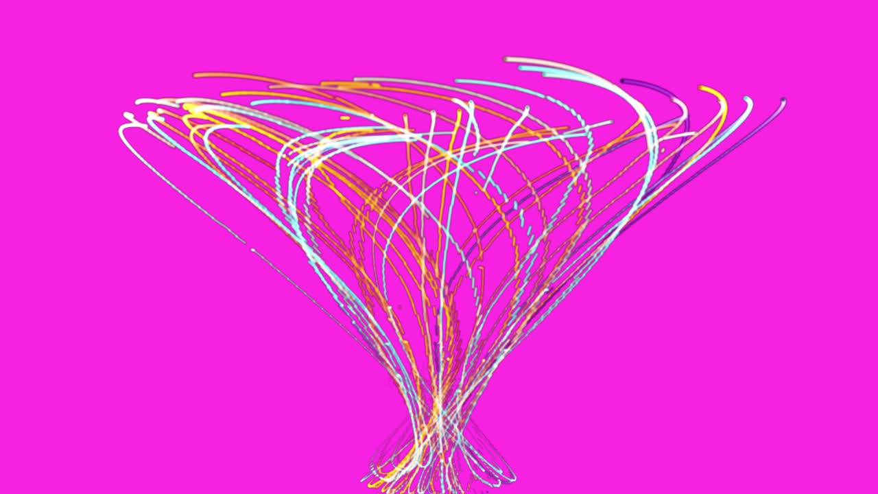 líneas abstractas y coloridas explosión