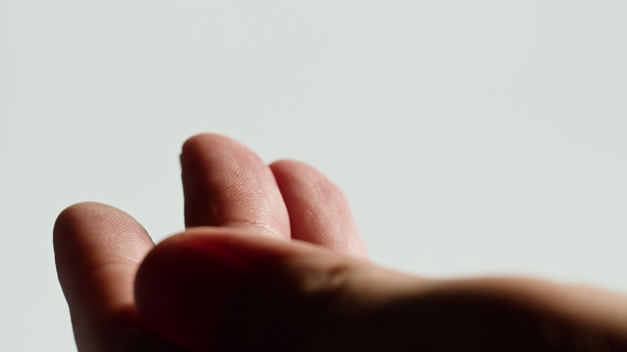 Close-up of two fingers