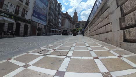 Jaen-Spain-city-centre-and-streets-some-views-on-this-old-city-in-Andalusia-Spain-at-4k-24fps