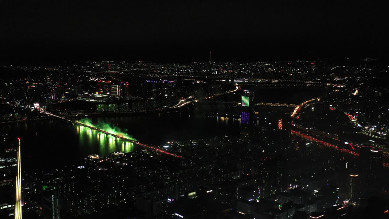 festival de fuegos artificiales de seúl